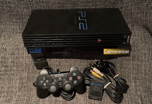 Sony Playstation 2 Console & Cords With Controller - Pal/Australian Version (PS2)