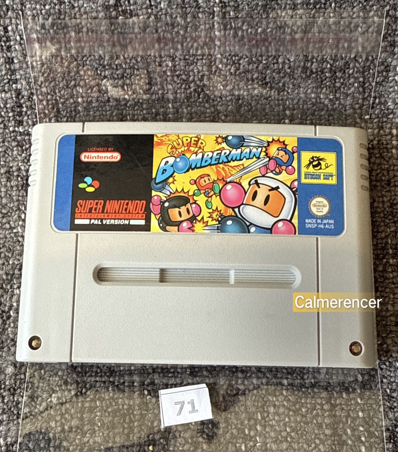 Super Bomberman - Super Nintendo (SNES)