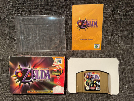 The Legend Of Zelda Majoras Mask Boxed - Nintendo 64 / N64 - Pal Version