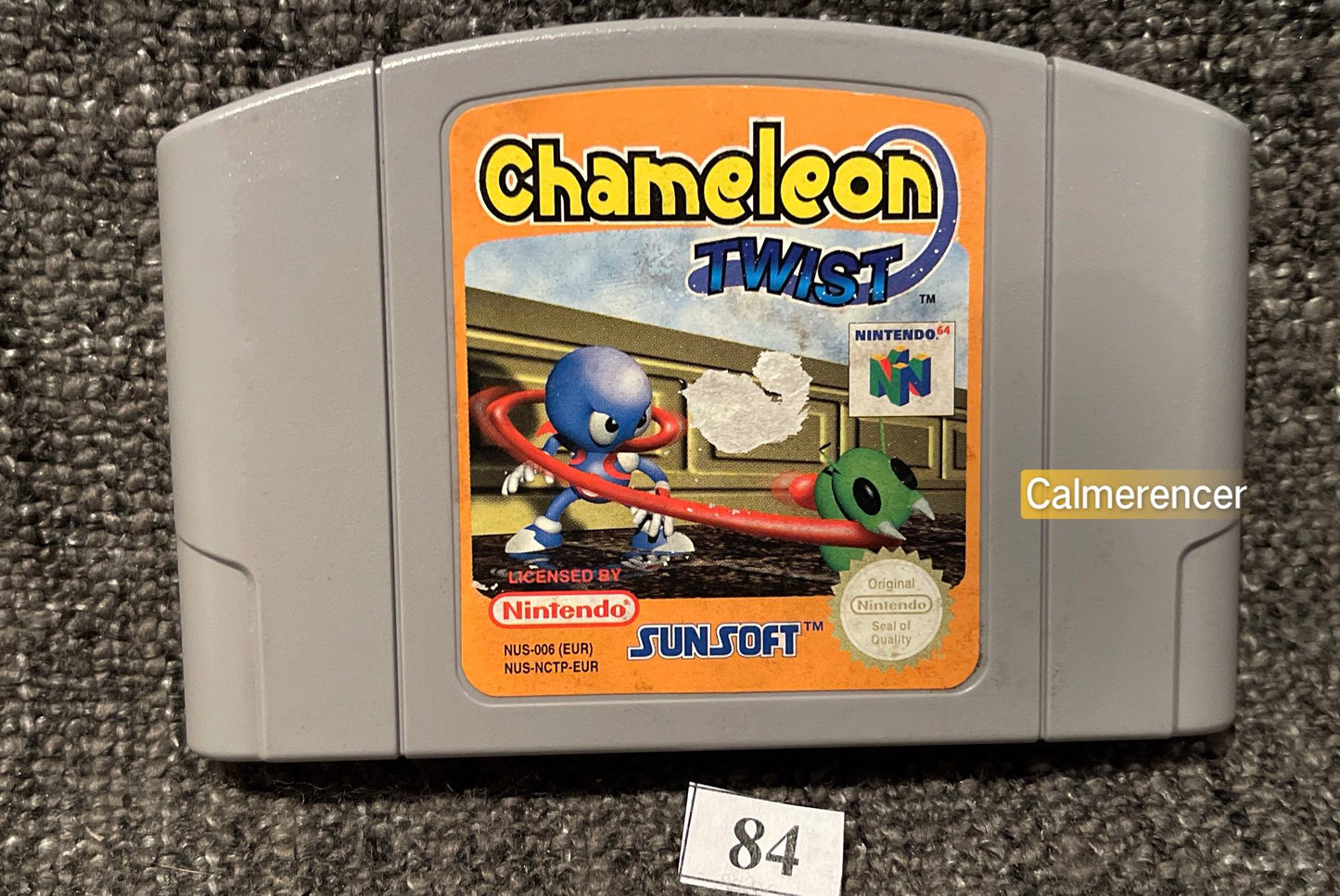 Chameleon Twist - Nintendo 64 / N64 - Pal Version