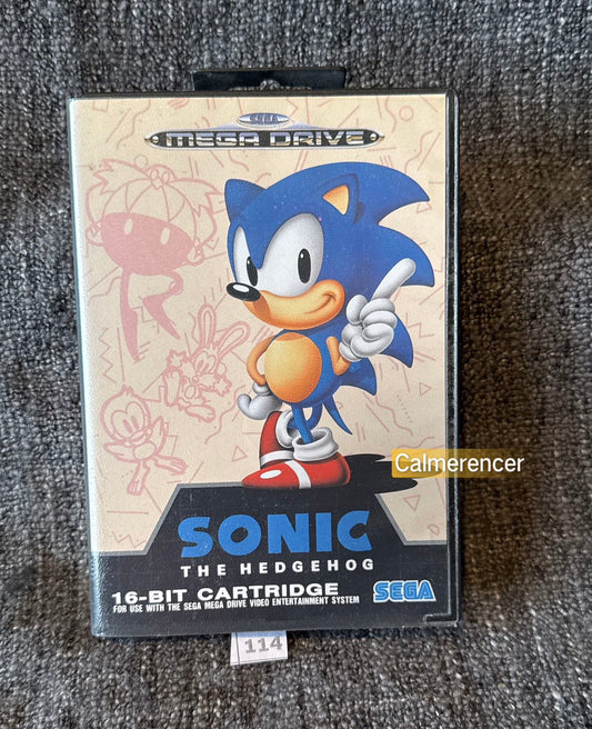 Sonic The Hedgehog Game - Sega Mega Drive