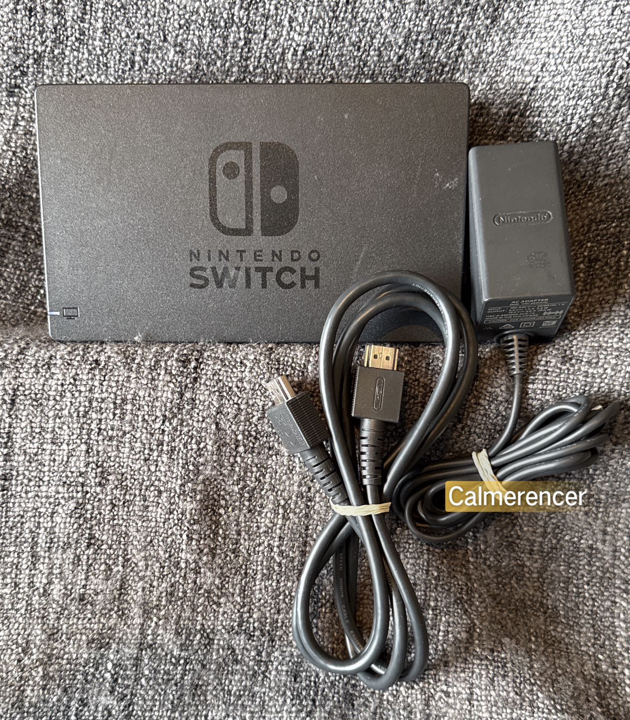 1x Genuine Dock With Cables for Nintendo Switch