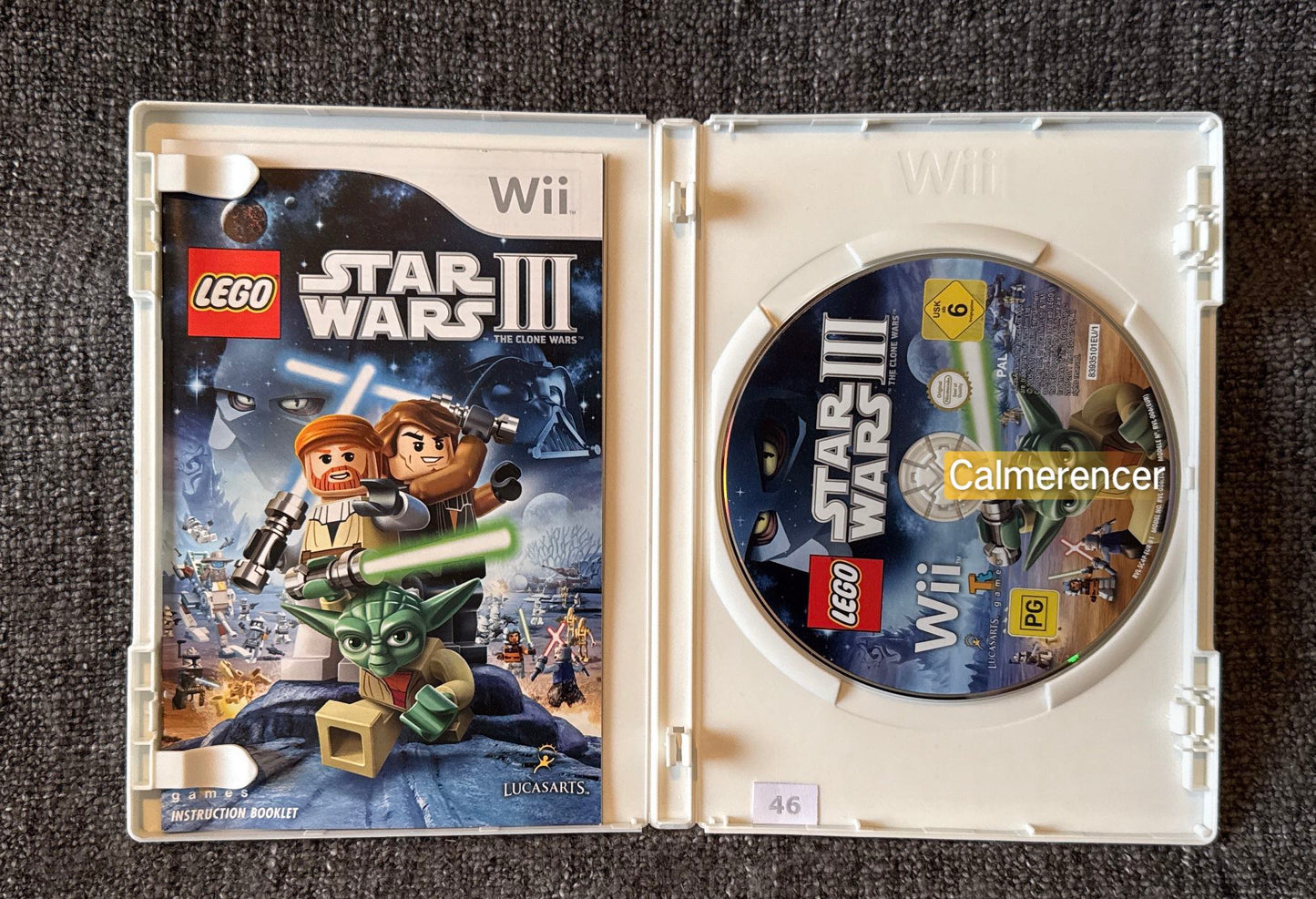 Lego Star Wars lll 3 The Clone Wars- Nintendo Wii game