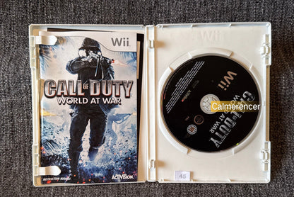 Call Of Duty World At World Nintendo Wii game