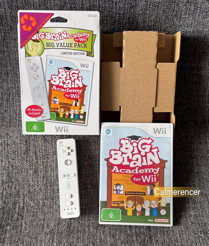 Big Brain Academy Bundle - Nintendo Wii game