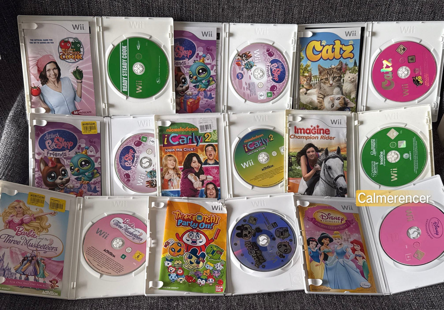 Young Kids Game Bundle Nintendo Wii games