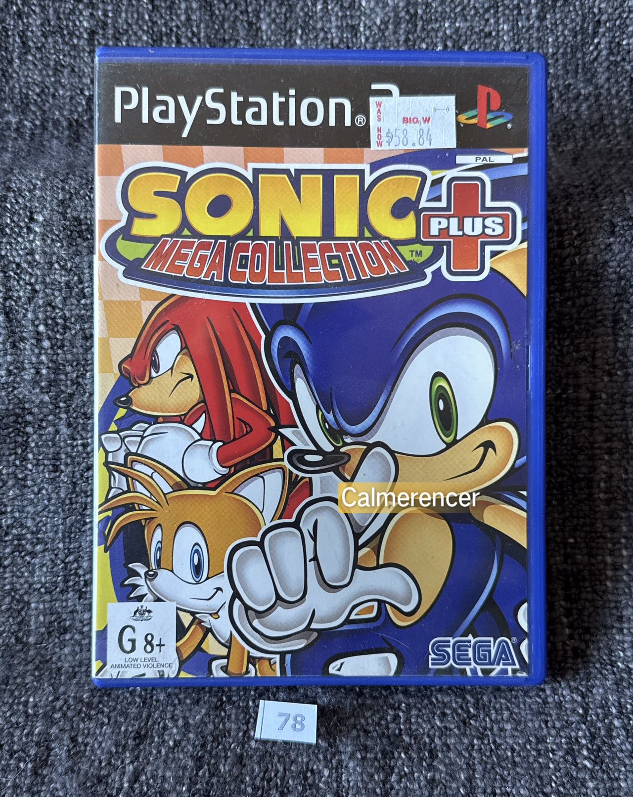 Sonic Mega Collection Plus Game- Sony PlayStation 2 (PS2)