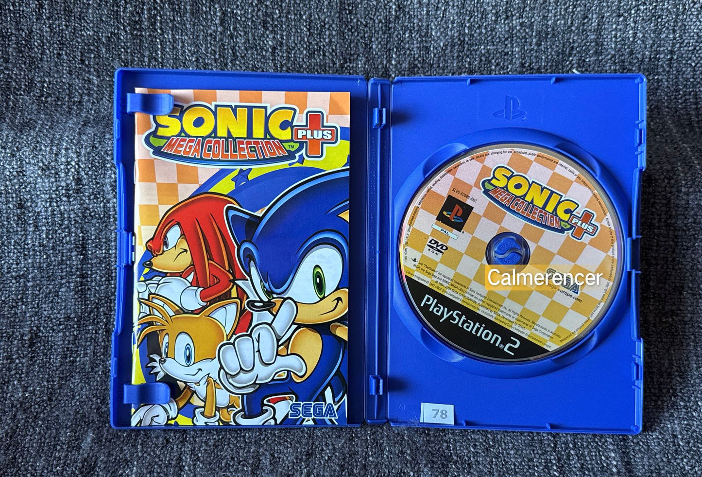 Sonic Mega Collection Plus Game- Sony PlayStation 2 (PS2)