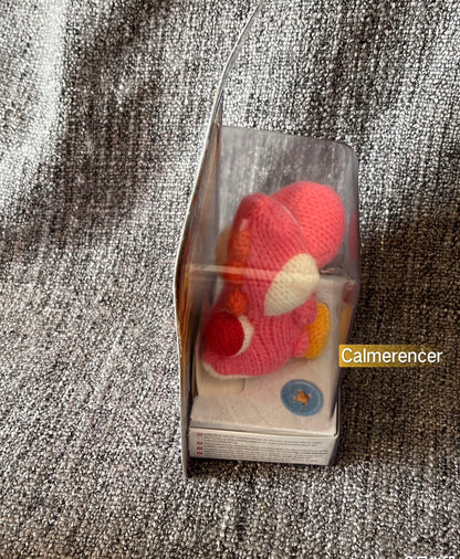 Pink Yarn Yoshi Nintendo Amiibo