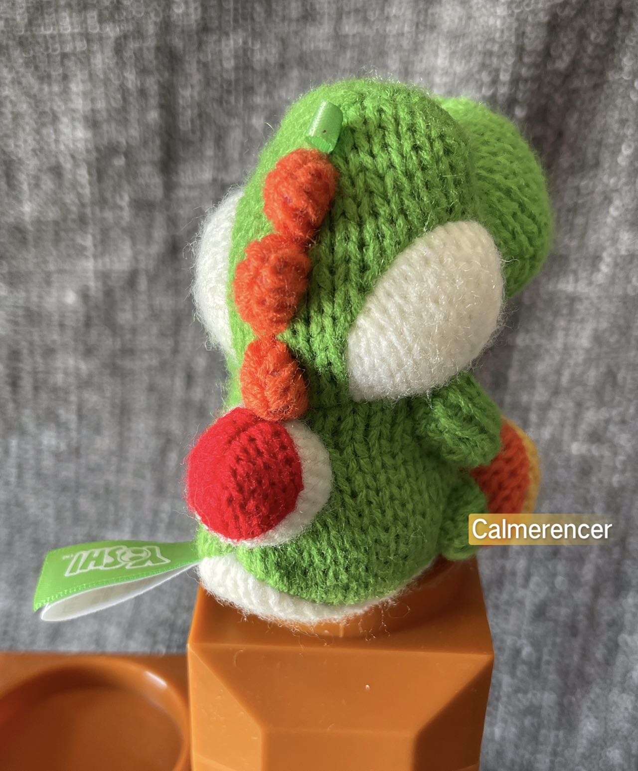 Green Yarn Yoshi Nintendo Amiibo