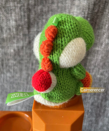 Green Yarn Yoshi Nintendo Amiibo