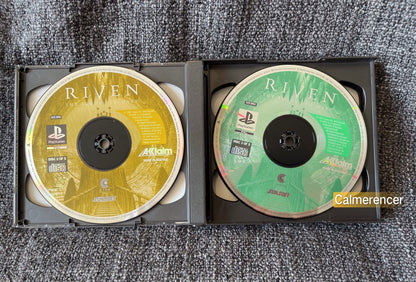 Riven The Sequel To Myst - Sony Playstation One (PS1) Game