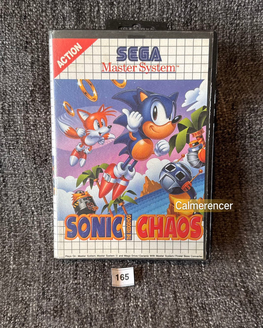 Sonic The Hegdehog Chaos Game - Sega Master System