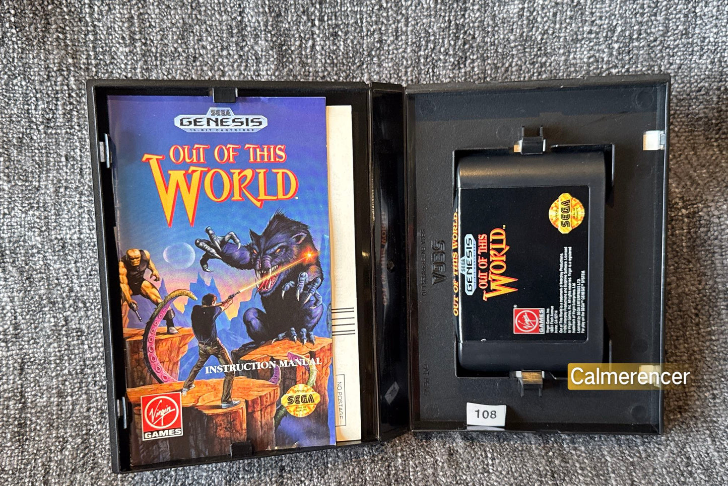 Out Of This World - Game - Sega Genesis