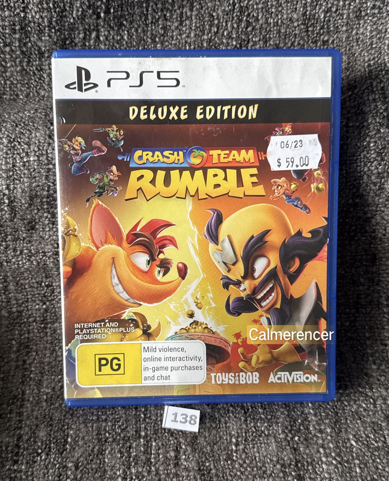 Crash Team Rumble Game - Sony Playstation 5 - Pal Version