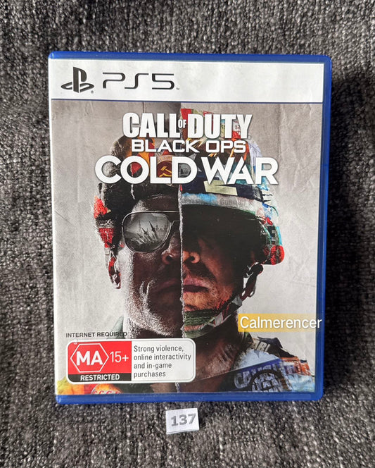 Call Of Duty Black Ops Cold War Game - Sony Playstation 5 - Pal Version