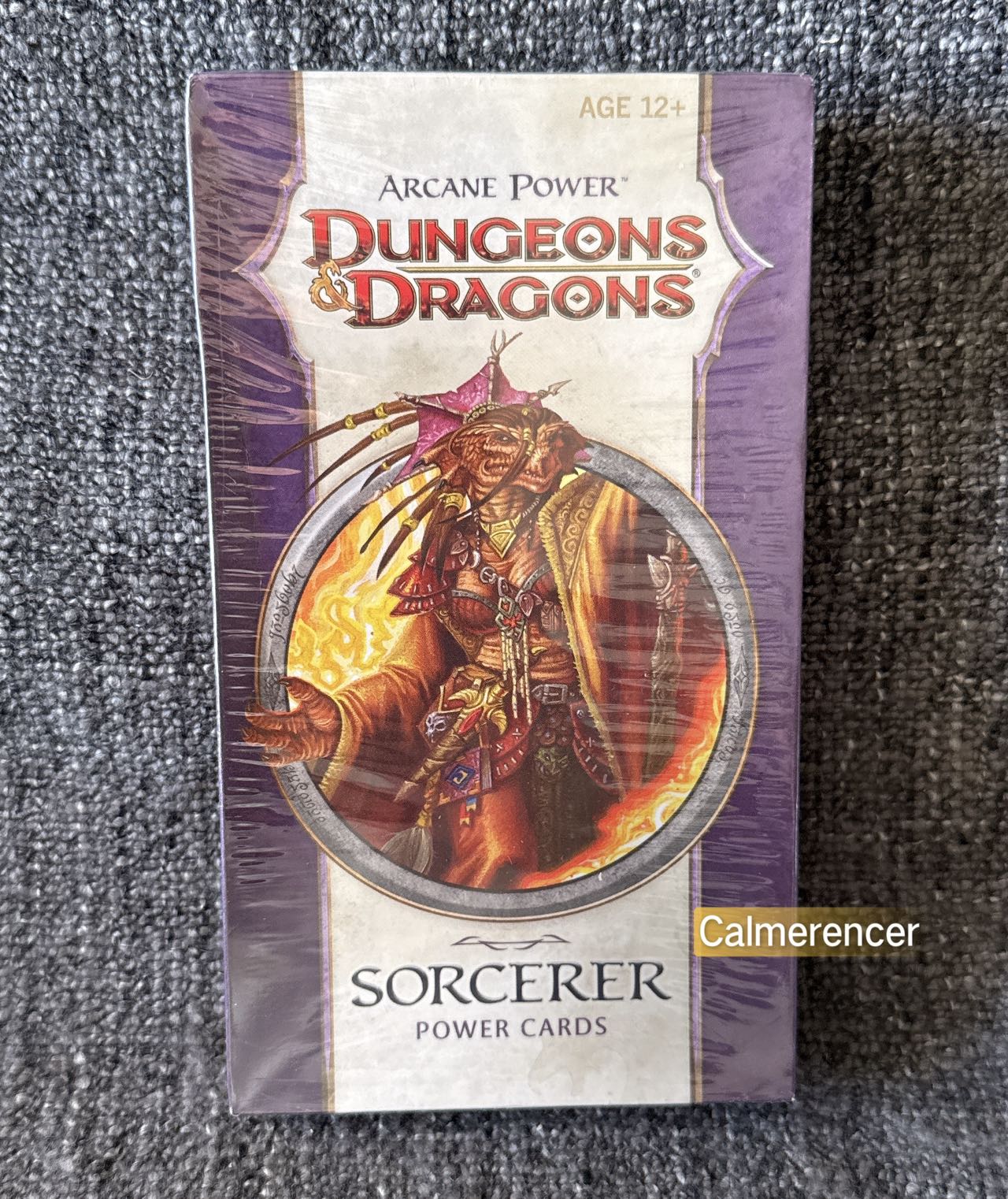 Brand New & Sealed Dungeons & Dragons Sorcerer Power Cards 2009 - 4E Wizards of the Coast