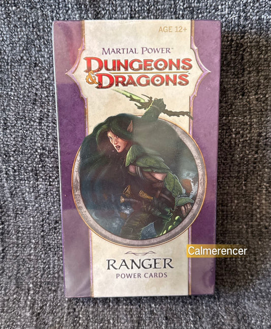 Brand New & Sealed Dungeons & Dragons Ranger Power Cards 2009 - 4E Wizards of the Coast