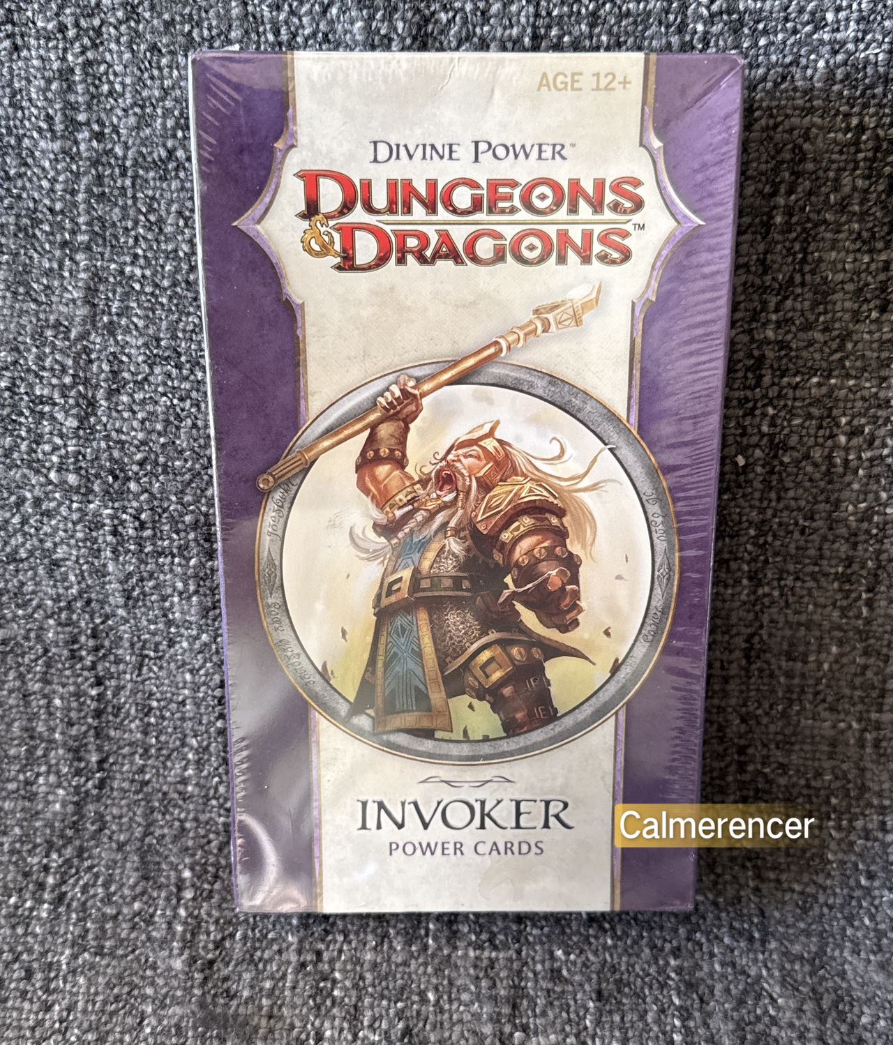 Brand New & Sealed Dungeons & Dragons Invoker Power Cards 2009 - 4E Wizards of the Coast