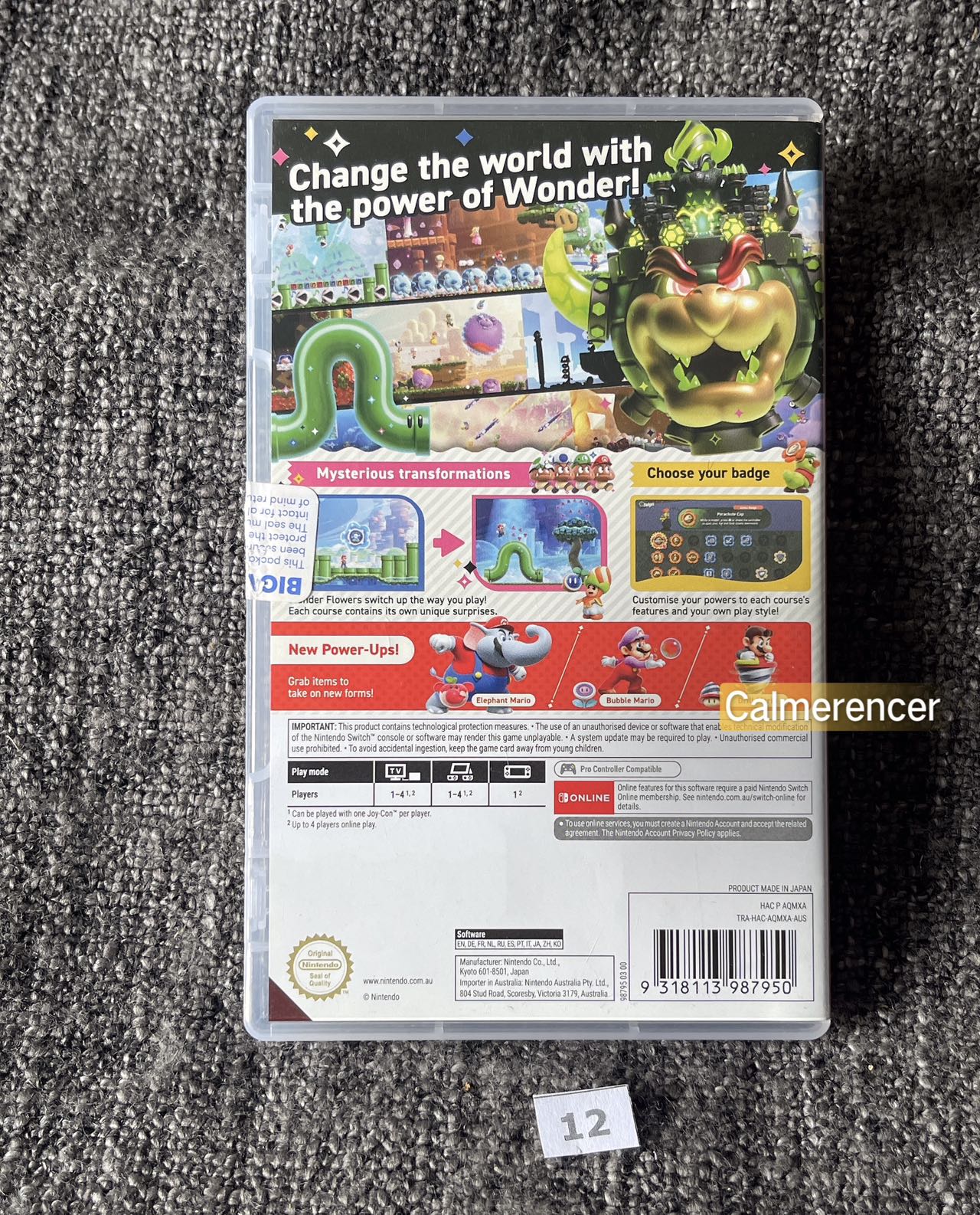 Super Mario Bros. Wonder Switch Game  - Nintendo