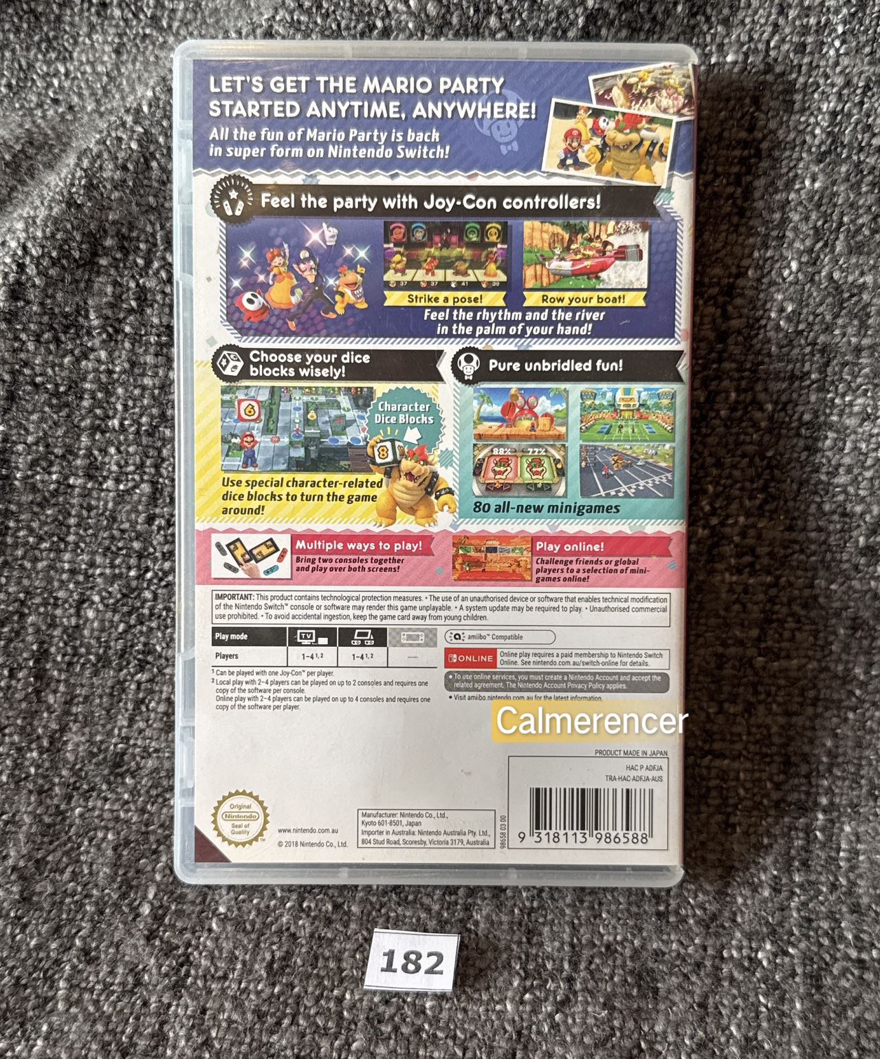 Super Mario Party Game- Nintendo Switch