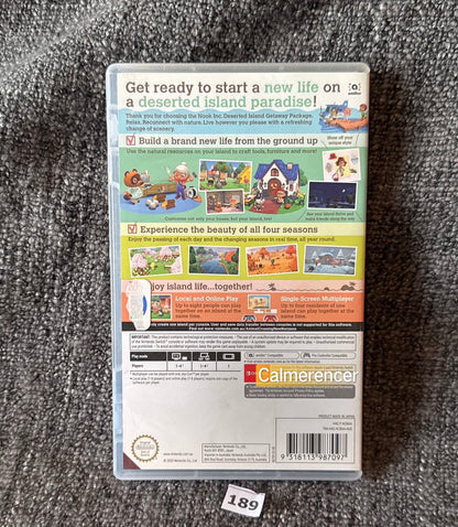 Animal Crossing Switch Game - Nintendo Switch