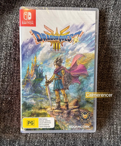 Dragon Quest lll 3 HD-2D Remake Sealed - Brand new Game - Nintendo Switch