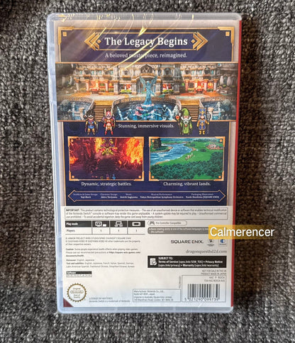 Dragon Quest lll 3 HD-2D Remake Sealed - Brand new Game - Nintendo Switch