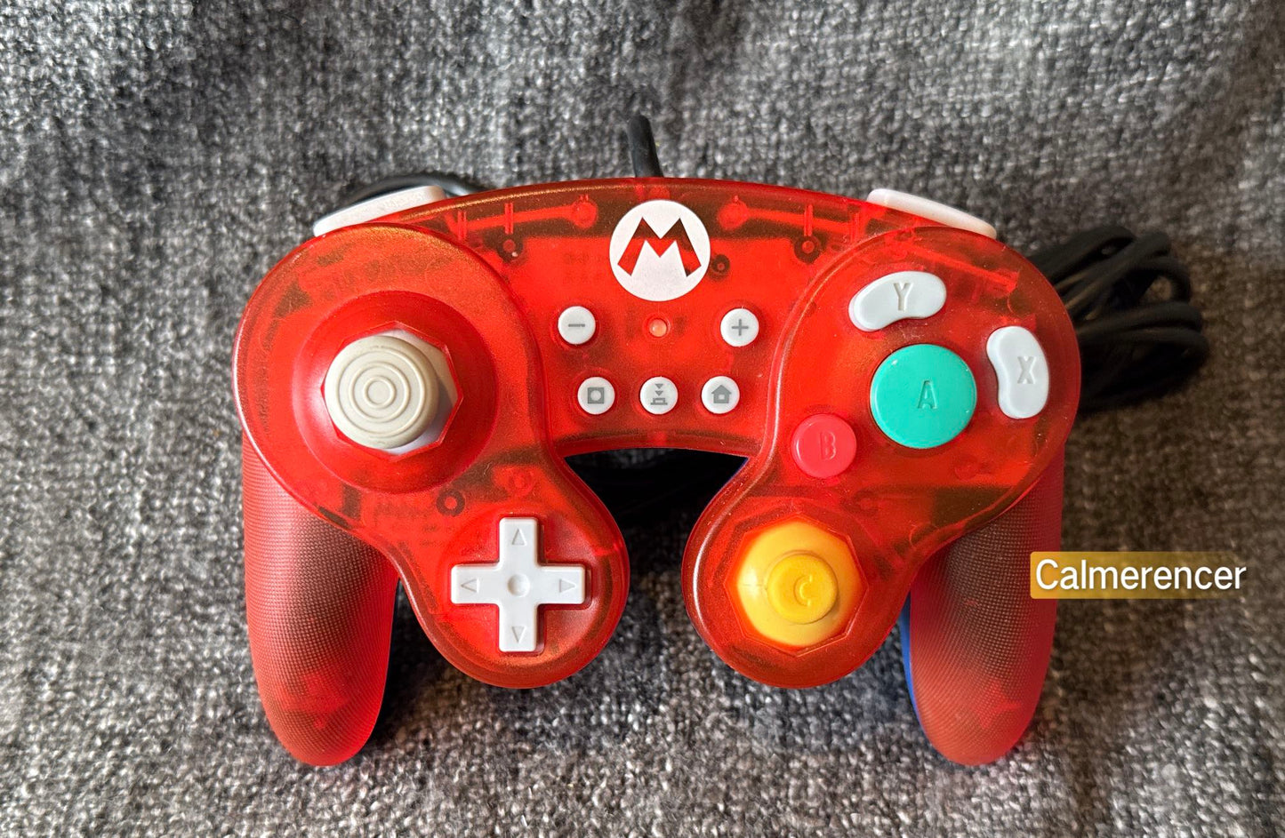 Wired Hori Mario Controller - Nintendo Switch