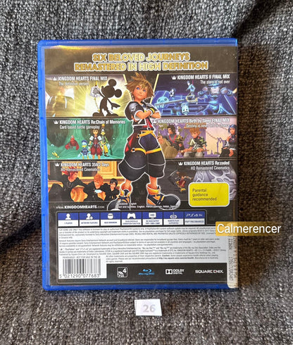 Kingdom Hearts Remix Sony Playstation 4 (PS4) Game