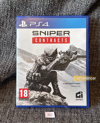 Sniper Ghost Warrior Contracts Sony Playstation 4 (PS4) Game