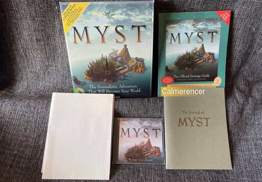 Myst Game - PC - CD ROM - Big Box