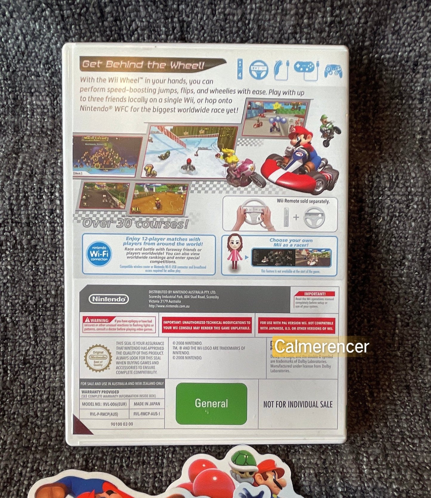 Mario Kart Game - Nintendo Wii - Pal Version