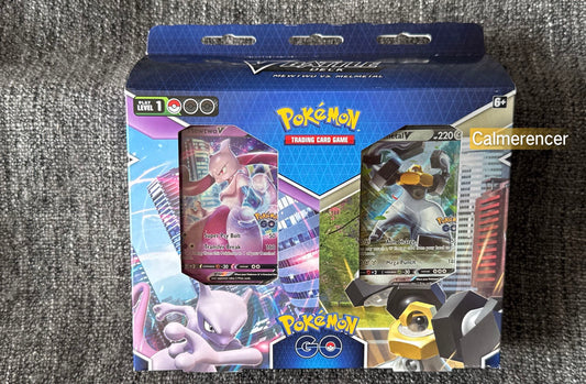 Pokemon Go V Battle Deck Bundle Mewtwo & Melmetal Sealed Booster Set