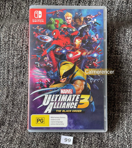 Ultimate Alliance 3 Marvel The Black Order Game - Nintendo Switch