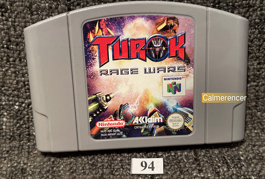 Turok Rage Wars - Nintendo 64 / N64 - Pal Version