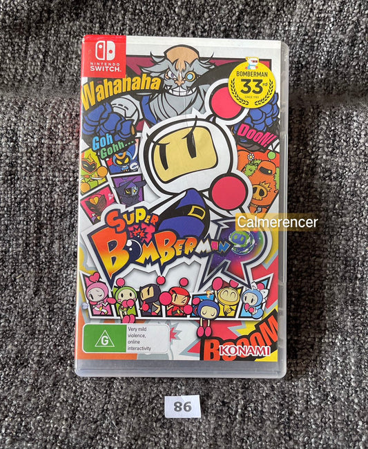 Super Bomberman R Game - Nintendo Switch