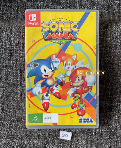 Sonic Mania Game - Nintendo Switch