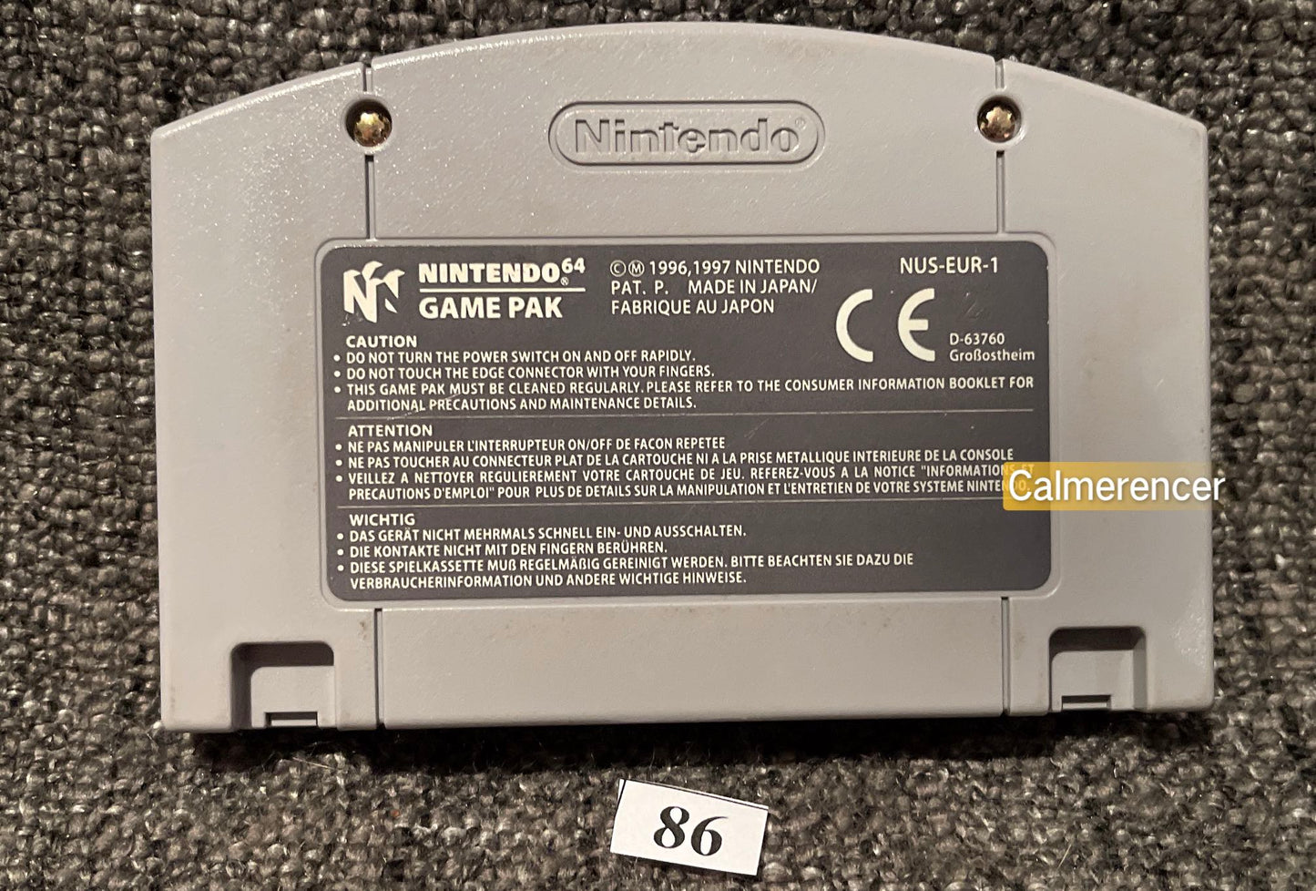 Extreme G 2- Nintendo 64 / N64 - Pal Version