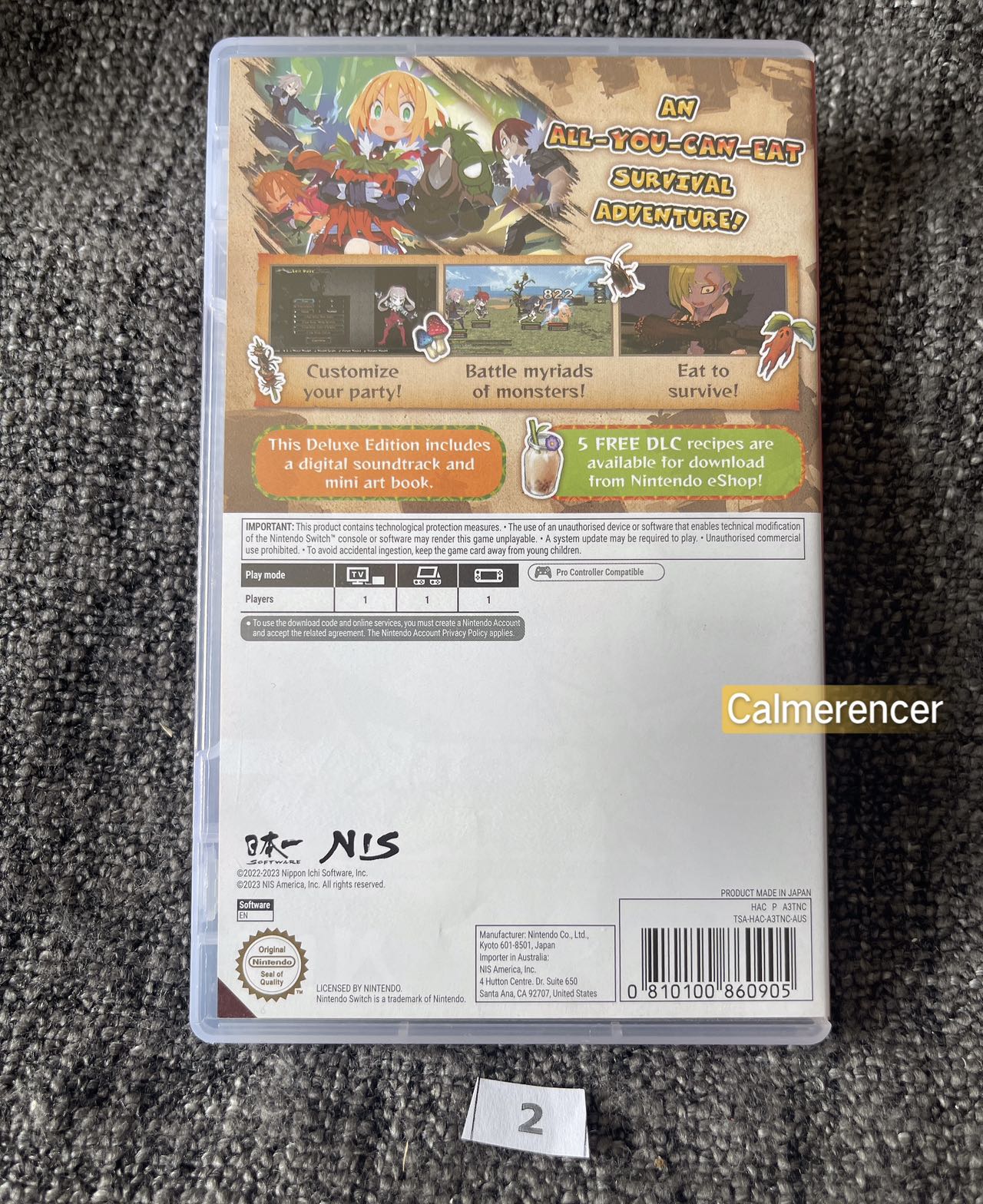 Brand New & Sealed - Monster Menu The Scavengers Cookbook - Nintendo Switch