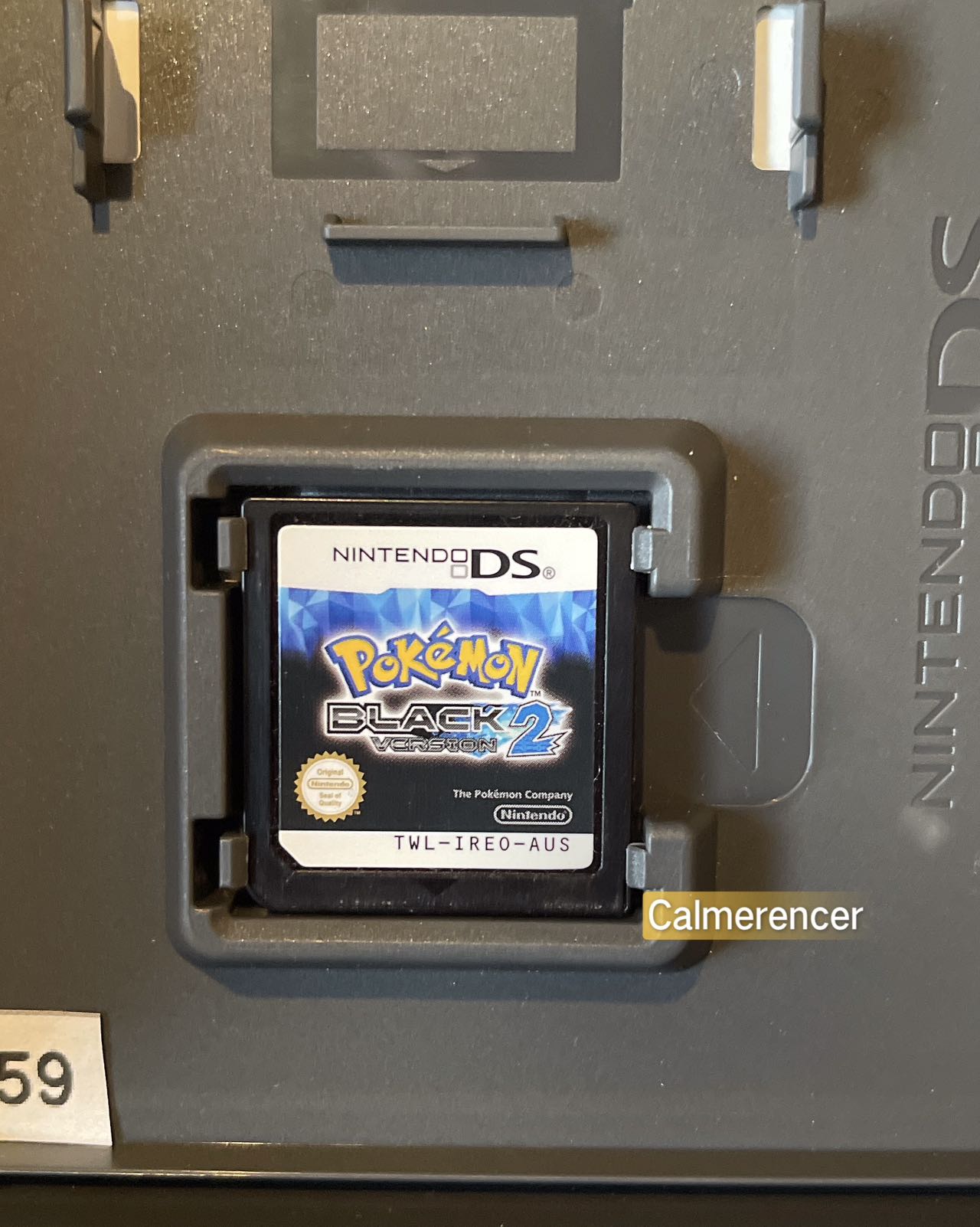 Pokemon Black Version Game Nintendo DS - NO Manual