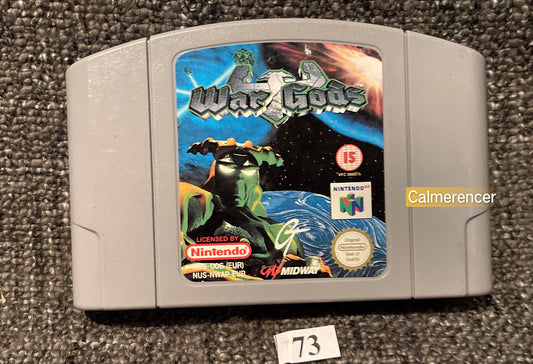 War Gods - Nintendo 64 / N64 - Pal Version