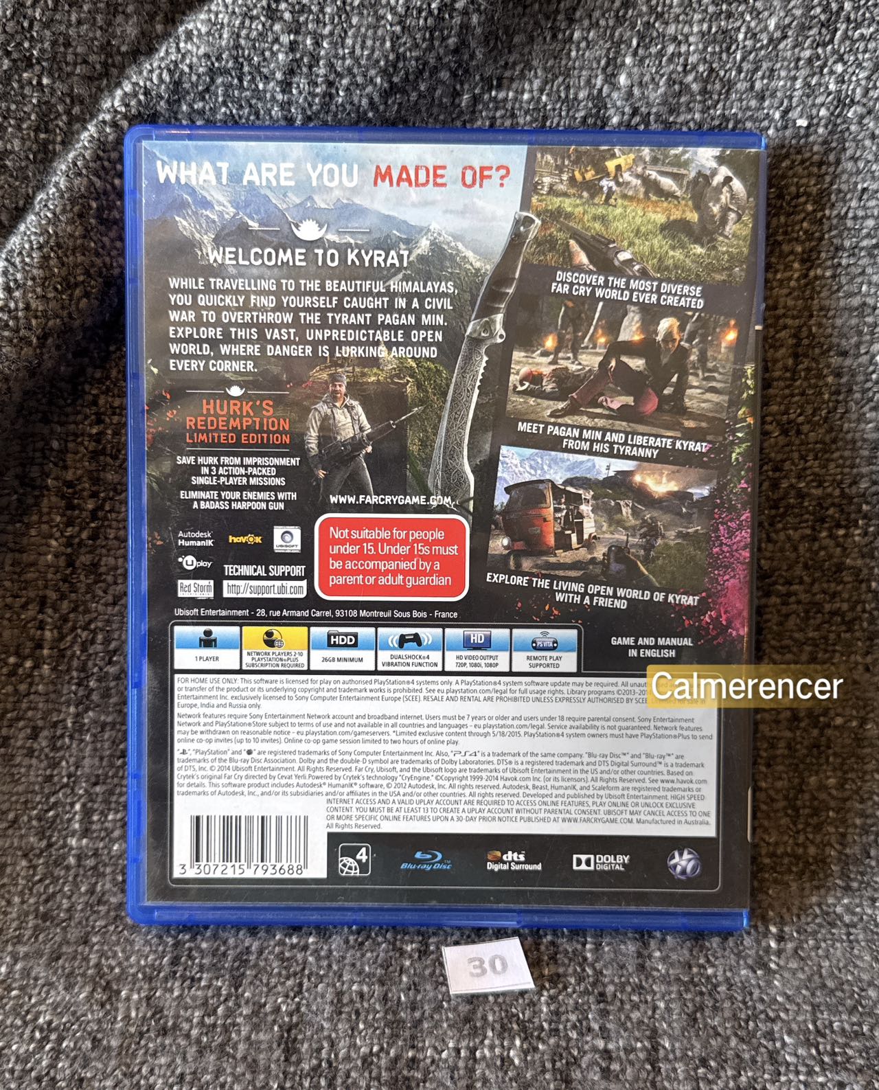 Far Cry 4 Limited Edition Sony Playstation 4 (PS4) Game