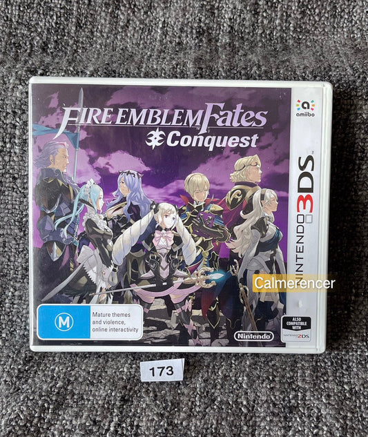 Fire Emblem Fates: Conquest Game Nintendo 3DS