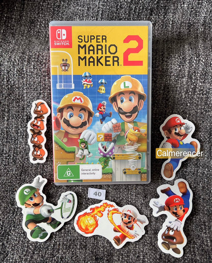 Super Mario Maker 2 Game - Nintendo Switch