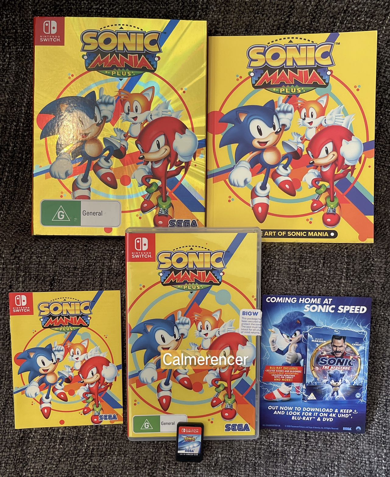 Sonic Mania Game Limited Edition - Nintendo Switch