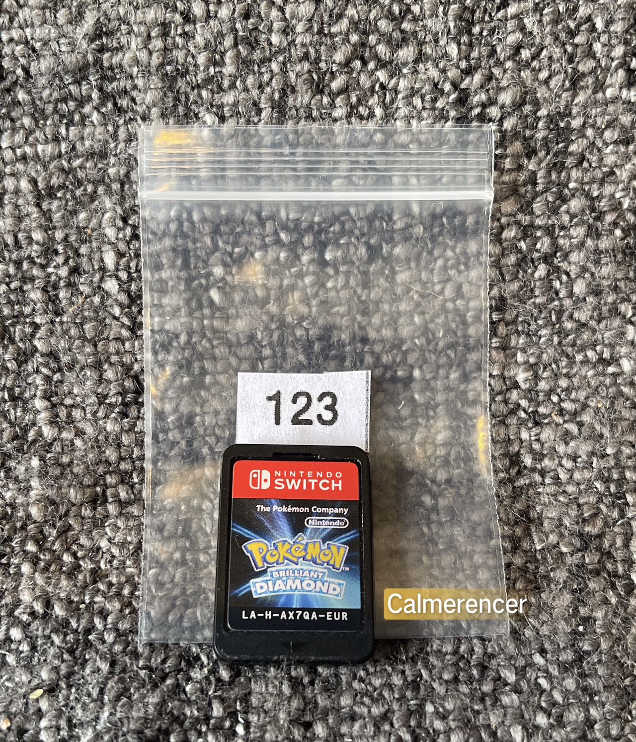 Pokemon Brilliant Diamond Loose Game (No case)  - Nintendo Switch