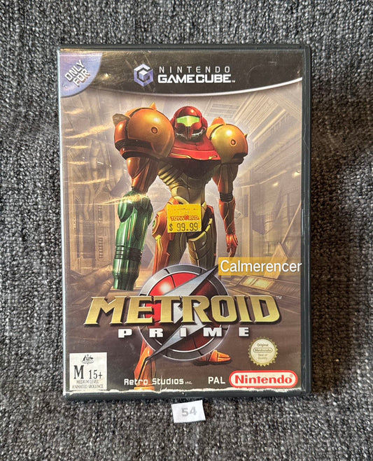 Metroid Prime Game - Nintendo Gamecube - Pal Version