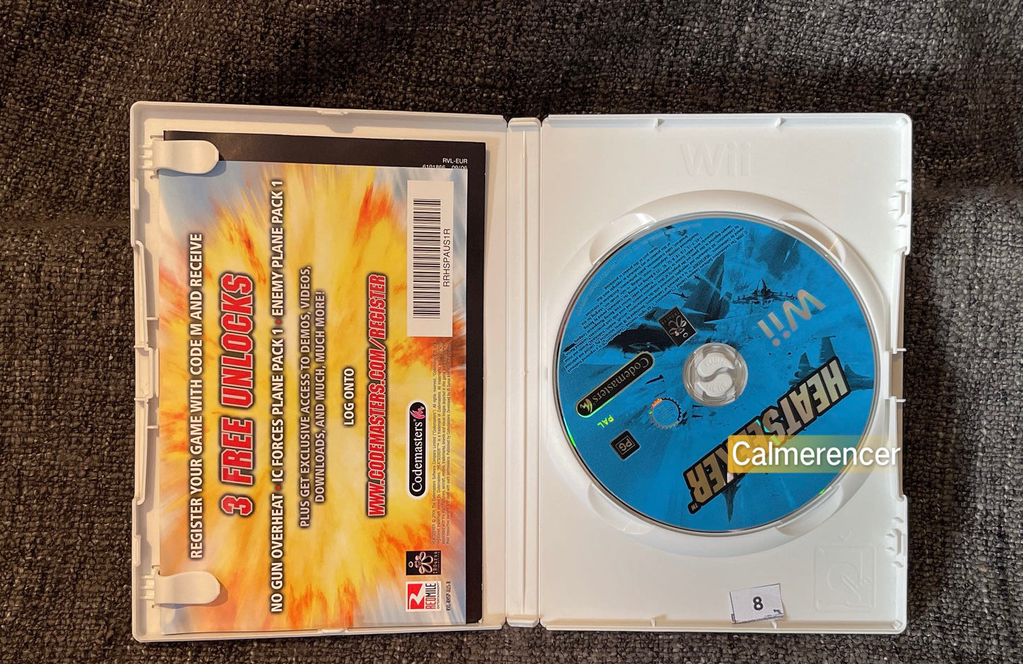 Heat Seeker - Nintendo Wii game