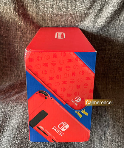 Mario Red And Blue Nintendo Switch Limited Edition Console Boxed - Brand New